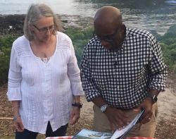 Wendy Ulmer with Al Roker from the Today Show