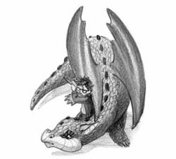 black and white drawing by Sandra Salsbury